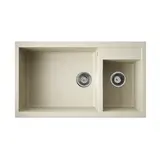 Кухонная мойка Omoikiri Tedori 86-2-LB-BE (4993933) Ваниль