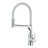 Смеситель Omoikiri Sinto 2 Plus-C-WH (4994378) Хром/Белый