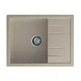 Кухонная мойка Granfest Quadro 650L (650*500) Топаз