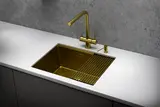 Кухонная мойка Granula KS-6045U (600*445) Золото Сатин