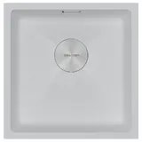 Кухонная мойка Paulmark Lumi 45 UNI (455*460) Белый матовый 431/WH