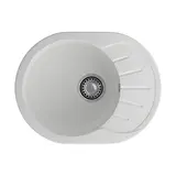 Кухонная мойка Granfest Rondo 580L (579*445) Иней