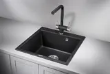 Кухонная мойка Granula GR-5102 (510*520) Шварц