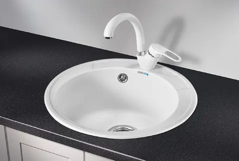 Кухонная мойка Granula Standart ST-4802 (D480) Белый