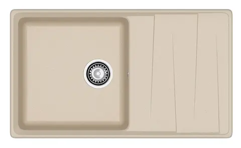 Кухонная мойка Granfest Level 860L (860*500) Кашемир