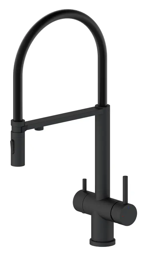 Смеситель Gerhans K14390B-2 (Черный)