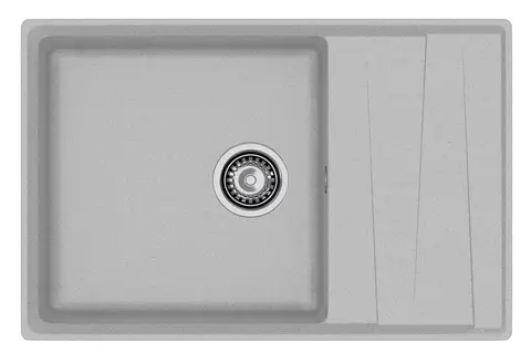 Кухонная мойка Granfest Level 760L (760*500) Серый