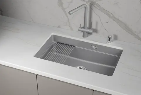 Кухонная мойка Granula KS-7303iU (730*450) Алюминиум