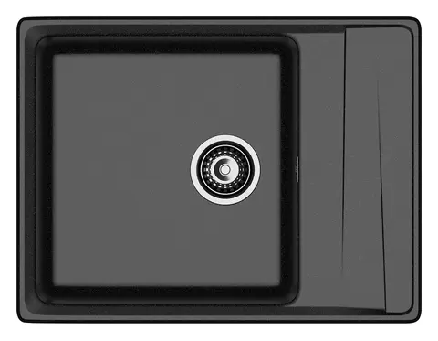 Кухонная мойка Granfest Level 660L (660*500) Черный