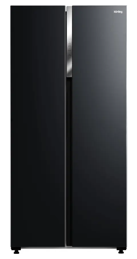 Отдельностоящий холодильник Korting KNFS 83414 N (Черный)
