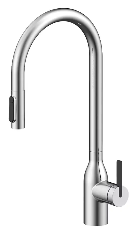 Смеситель Paulmark Universal Нержавеющая сталь SS/BS